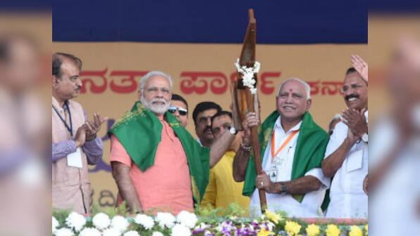 In poll-bound Karnataka, Narendra Modi says Sardar Patel statue in Gujarat will be a 'tribute to millions of farmers'