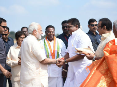 Narendra Modi visits Sri Aurobindo Ashram in Puducherry, received by CM V Narayanaswamy, Kiran Bedi Narendra Modi visits Sri Aurobindo Ashram in Puducherry, received by CM V Narayanaswamy, Kiran Bedi