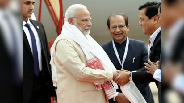 Narendra Modi addresses Assam's Global Investors' Summit, says North East at heart of 'Act East' policy