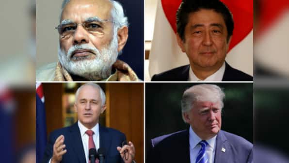 India, Australia, US and Japan in talks to establish partnership as alternative to China's Belt and Road initiative
