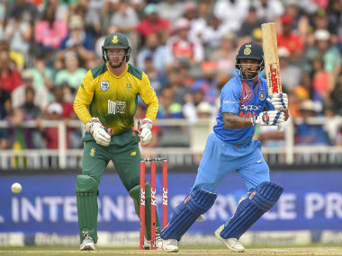 India vs South Africa: Shikhar Dhawan's aggressive innings provides visitors' top order a template to follow in T20Is India vs South Africa: Shikhar Dhawan's aggressive innings provides visitors' top order a template to follow in T20Is