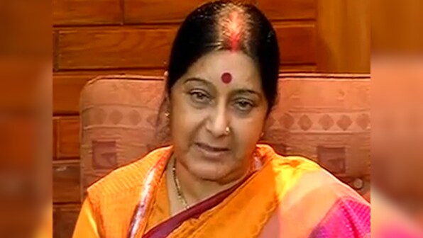 Sushma Swaraj pep talk to students: Narendra Modi not scared of elections, so children must not worry about exams