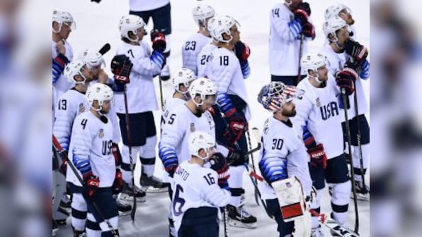 Winter Olympics 2018: Czech Republic ride on Pavel Francouz's heroics to oust USA in men's ice hockey