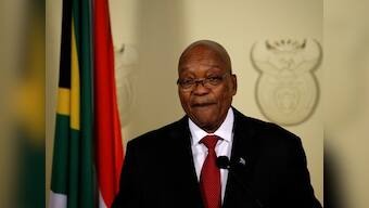 Ex-South African president Jacob Zuma says he helped Gupta family establish media empire; denies having broken law