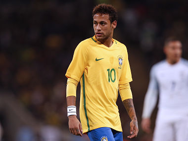 Brazil's striker Neymar to miss friendlies against Russia and Germany. AFP