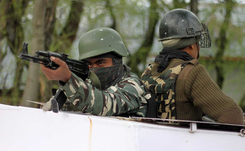 Two Pakistani militants, belonging to Jaish-e-Mohammad (JeM) outfit, were killed in an encounter with security forces on Saturday in south Kashmir's Anantnag district, police said. Firstpost/Sameer Mushtaq Security forces gun down two JeM militants in Jammu and Kashmir's Anantnag district