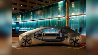 Renault unveils new urban mobility concept car EZ-GO at the Geneva Motor Show