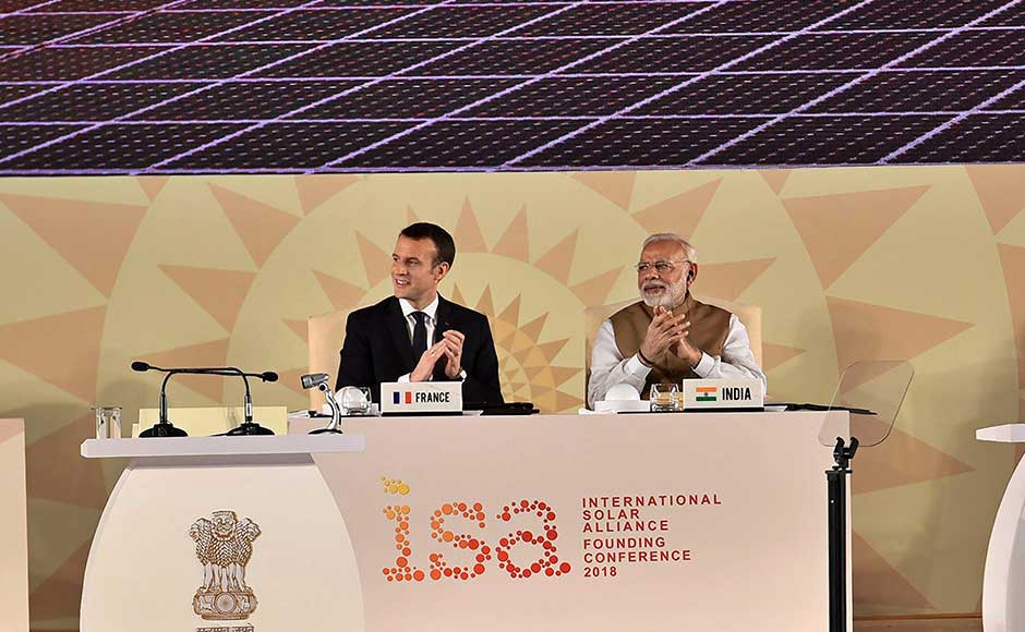 Addressing the inaugural session of the conference, Prime Minister Narendra Modi presented a 10-point action plan to promote the use of solar energy. Modi said there should be a full ecosystem for availability and development of technology, economic resources, development of storage technology, mass manufacturing and innovation. PTI Addressing the inaugural session of the conference, Prime Minister Narendra Modi presented a 10-point action plan to promote the use of solar energy. Modi said there should be a full ecosystem for availability and development of technology, economic resources, development of storage technology, mass manufacturing and innovation. PTI