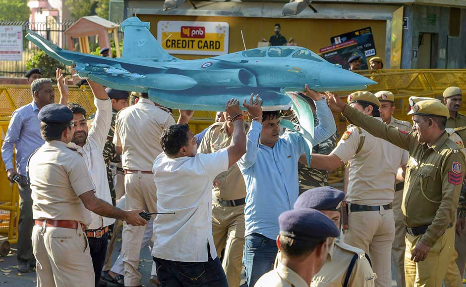 The Youth Congress demanded details of the Rafale deal as taxpayers' money is at stake, said an IYC statement. Under the deal, the Centre will procure 36 Rafale fighter jets from France at a cost of Rs 58,000 crore. PTI The Youth Congress demanded details of the Rafale deal as taxpayers' money is at stake, said an IYC statement. Under the deal, the Centre will procure 36 Rafale fighter jets from France at a cost of Rs 58,000 crore. PTI