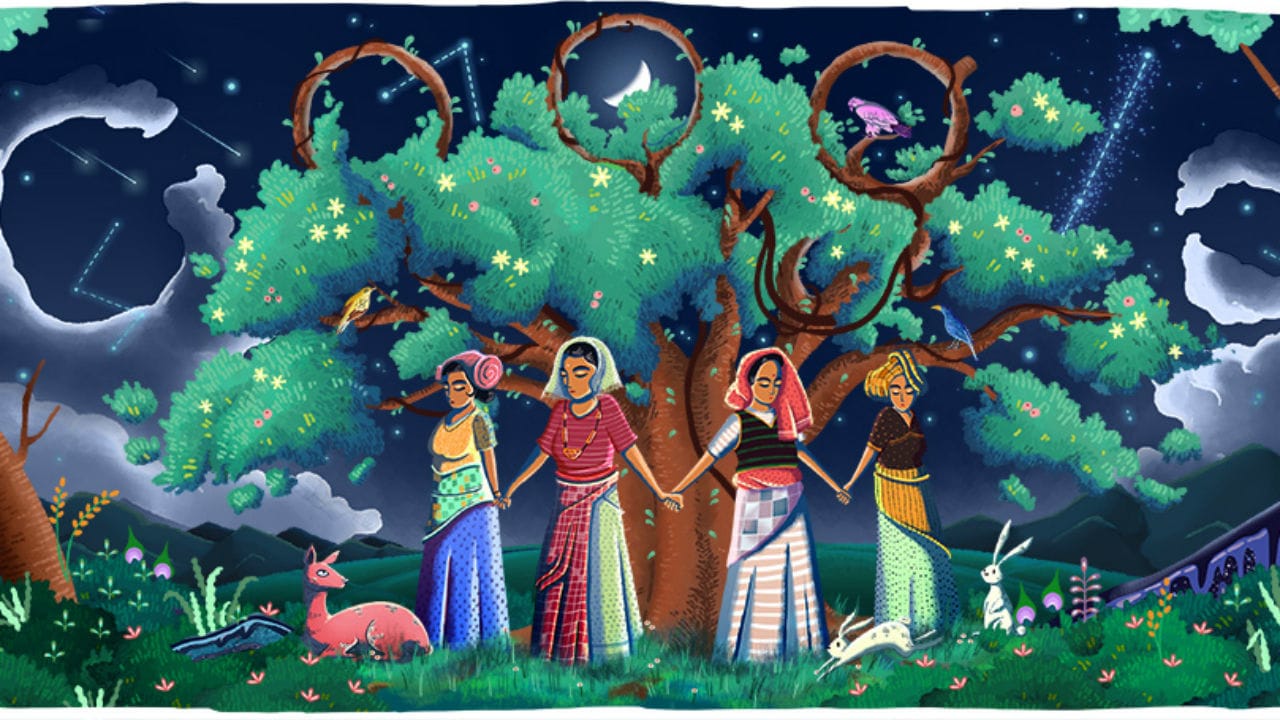 Google Doodle celebrates 45th anniversary of the Chipko Movement ...
