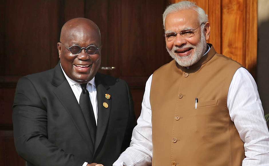 It also called for exploring innovative financing mechanisms that can generate a sustainable market for the deployment of cost-effective solar technologies, coupled with constructive policy initiatives to catalyse public and private investments to reduce the cost of solar projects in developing countries. Modi with Roch Marc Christian Kabore, the President of the Republic of Burkina Faso. AP It also called for exploring innovative financing mechanisms that can generate a sustainable market for the deployment of cost-effective solar technologies, coupled with constructive policy initiatives to catalyse public and private investments to reduce the cost of solar projects in developing countries. Modi with Roch Marc Christian Kabore, the President of the Republic of Burkina Faso. AP