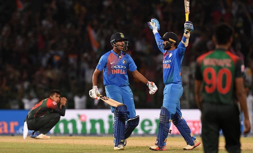 No words can define Dinesh Karthik ’s innings in the final of Nidahas Trophy 2018. AFP