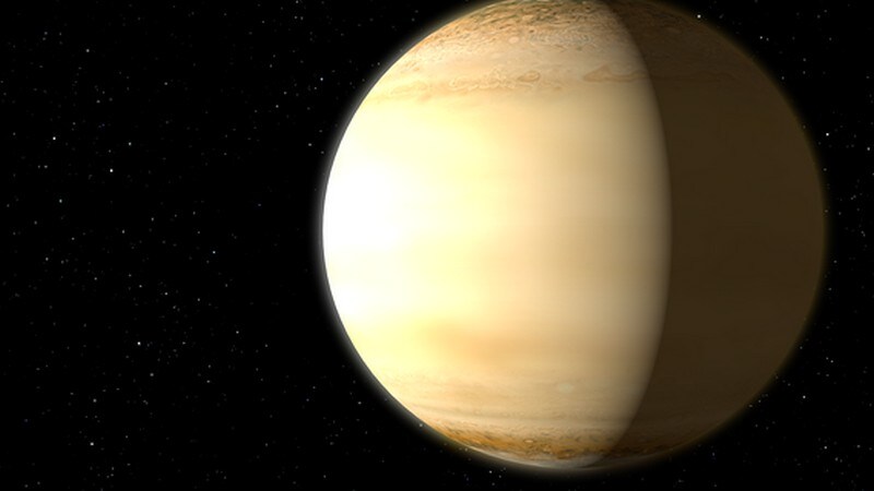 Astronomers detect large amounts of water in a hot, Saturn-sized ...