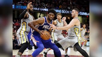 NBA: 76ers beat Cavaliers despite LeBron James's heroics; Isaiah Thomas-led Lakers win against Heat