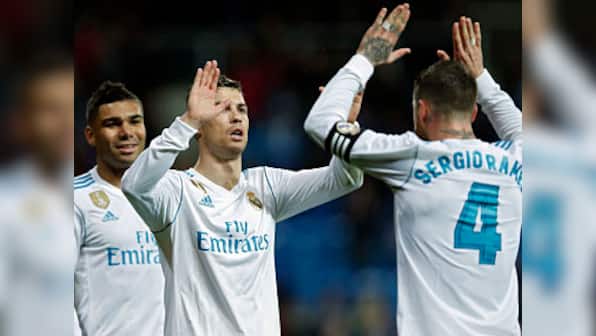 La Liga: Real Madrid warm up for Paris Saint-Germain tie with comfortable win over Getafe