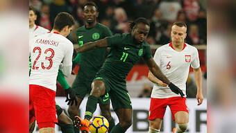 International friendlies: Victor Moses scores as Nigeria stun Poland; Morocco hand Serbia shock defeat