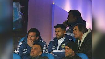 International friendlies: Lionel Messi, Sergio Aguero watch from sidelines as Argentina brush aside Italy