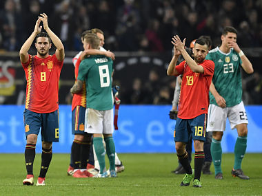 International friendlies: Thomas Mueller's stunning equaliser sees Germany share spoils with rivals Spain International friendlies: Thomas Mueller's stunning equaliser sees Germany share spoils with rivals Spain
