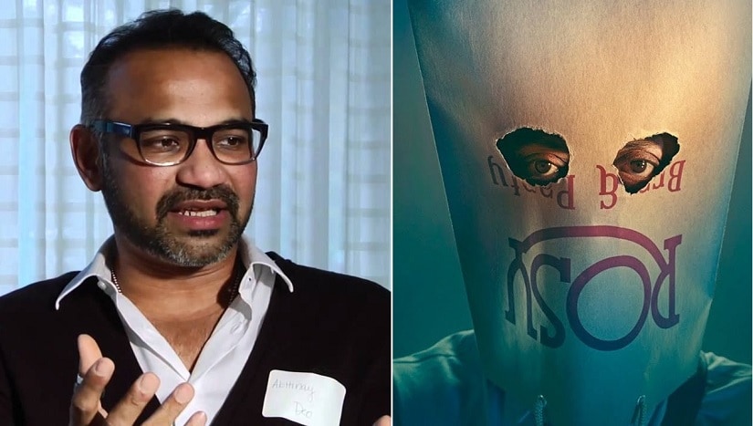 Abhinay Deo (L); Blackmail promo (R)