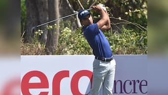 Indian Open 2018: Ajeetesh Sandhu cards solid four-under 68, Anirban Lahiri, Shubhankar Sharma struggle