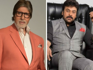Amitabh Bachchan joins sets of Chiranjeevi's Sye Raa Narasimha Reddy for cameo appearance Amitabh Bachchan joins sets of Chiranjeevi's Sye Raa Narasimha Reddy for cameo appearance
