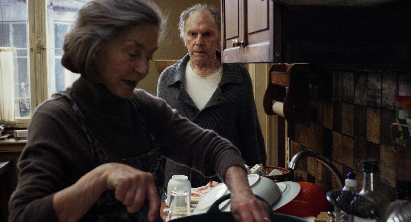 Jean-Louis Trintignant and Emmanuelle Riva in Michael Haneke's Amour
