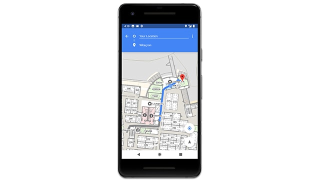Indoor navigation support might be arriving with Android P