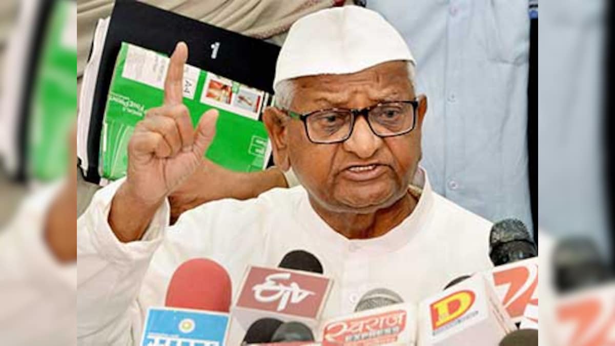 Anna Hazare to hold protest in Maharashtra's Ralegan Siddhi over state governments not enacting Lokayukta Acts