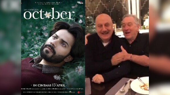 New stills from Varun Dhawan's October; Robert De Niro throws Anupam Kher a birthday bash: Social Media Stalkers' Guide