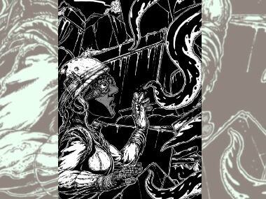 Enter the world of Appupen's The Snake and The Lotus: A dark, indie take on superhero comic genre