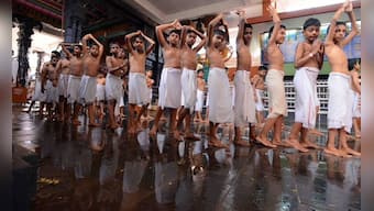 Kuthiyottam row: Young boys endure days of suffering, brave piercings with metal hooks in Kerala temple ritual