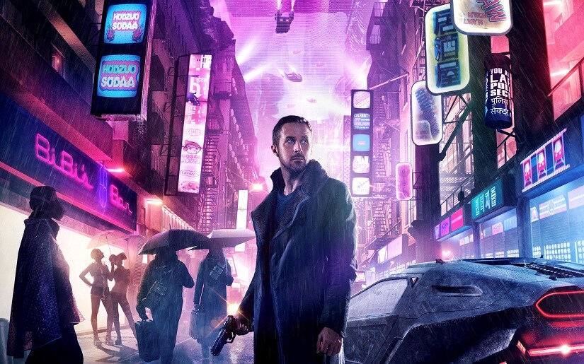 A promo poster for Blade Runner 2049