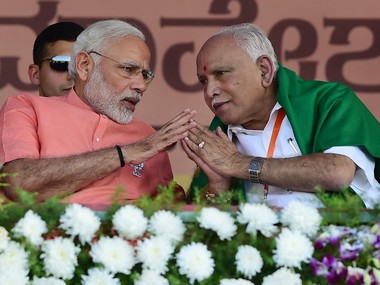 BS Yeddyurappa is Narendra Modi's gateway to Karnataka to 2019: A fall guy if things go south during Assembly polls BS Yeddyurappa is Narendra Modi's gateway to Karnataka to 2019: A fall guy if things go south during Assembly polls