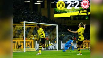 Bundesliga: Borussia Dortmund ride on Michy Batshuayi's last-gasp winner against Frankfurt; RB Leipzig held by Stuttgart