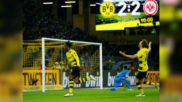 Bundesliga: Borussia Dortmund ride on Michy Batshuayi's last-gasp winner against Frankfurt; RB Leipzig held by Stuttgart