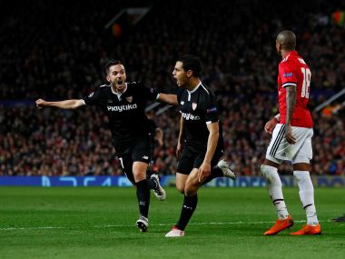 Highlights, Champions League R-16 2nd leg, Manchester United vs Sevilla: Visitors progress after 2-1 win Highlights, Champions League R-16 2nd leg, Manchester United vs Sevilla: Visitors progress after 2-1 win
