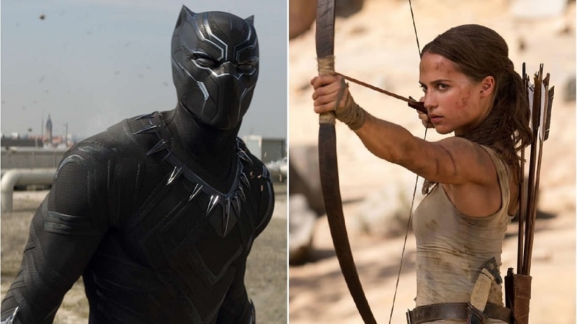 Black Panther Fends Off Tomb Raider To Become First Movie To Top Box ...