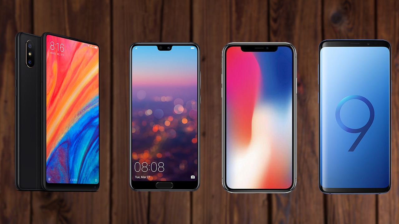 Huawei P20 Pro vs Apple iPhone X vs Xiaomi Mi Mix 2S vs Samsung S9 Plus: 2018 flagships fight it out for the crown- News, Firstpost