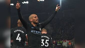 Premier League: Manchester City move one step closer to title after David Silva masterclass against Stoke City