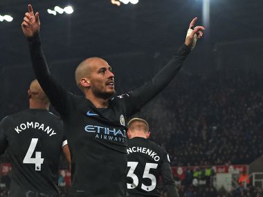 Premier League: Manchester City move one step closer to title after David Silva masterclass against Stoke City Premier League: Manchester City move one step closer to title after David Silva masterclass against Stoke City