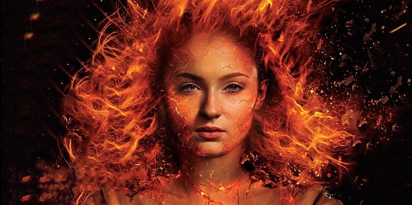 Sophie Turner plays Jean Grey in Dark Phoenix