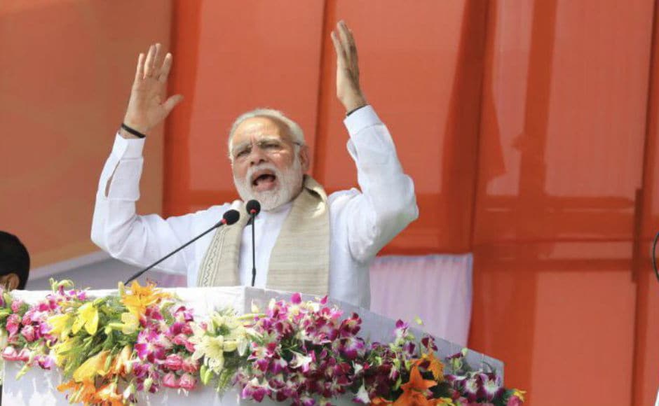 Speaking at the occasion, Modi thanked the people of Tripura and said that the newly formed Speaking at the occasion, Modi thanked the people of Tripura and said that the newly formed