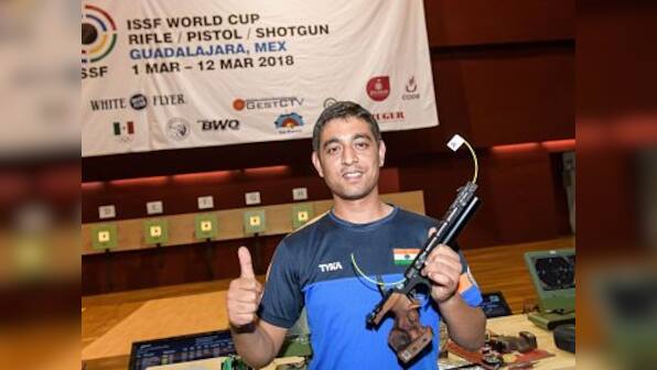 ISSF World Cup: Shahzar Rizvi clinches gold in 10m air pistol with world record score; Jitu Rai, Mehuli Ghosh win bronze