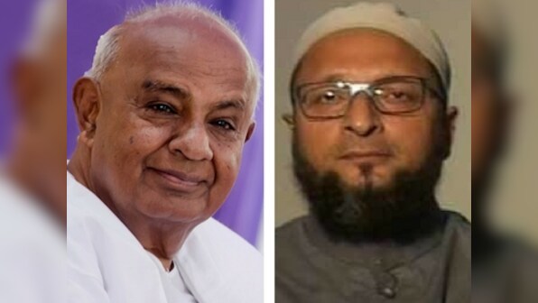 Karnataka Assembly polls: Despite risks, allying with Asaduddin Owaisi would serve HD Deve Gowda well, raise his prospects as kingmaker