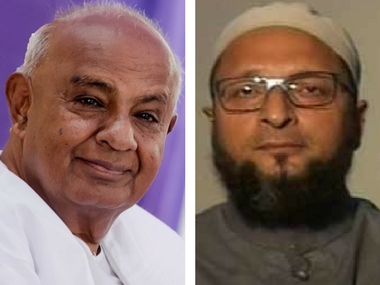 Karnataka Assembly polls: Despite risks, allying with Asaduddin Owaisi would serve HD Deve Gowda well, raise his prospects as kingmaker Karnataka Assembly polls: Despite risks, allying with Asaduddin Owaisi would serve HD Deve Gowda well, raise his prospects as kingmaker