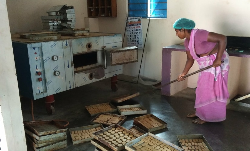 The Amudha Sirudhanya Mathipu Kootu Thozhil Kuzhu which sources millets from local farmers and manufactures and sells millet-based snacks. Karthikeya