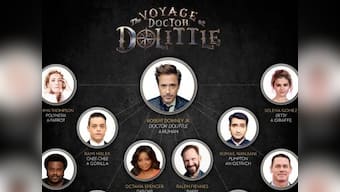 Robert Downey Jr reveals star-studded cast of upcoming film The Voyage of Doctor Dolittle