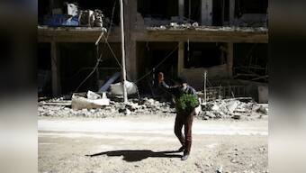 Syria’s war-torn Ghouta receives first aid, but government confiscates medical supplies even as death toll crosses 700