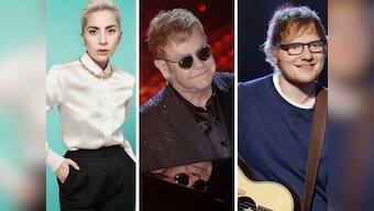Ed Sheeran, Lady Gaga, Miley Cyrus among artists to sing covers of Elton John's songs across two music albums
