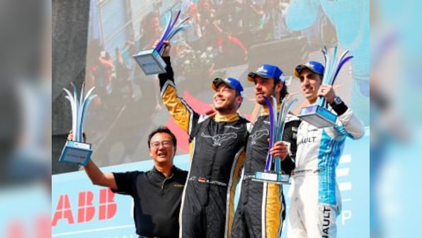 Formula E: Jean-Eric Vergne stretches lead with victory at Punta del Este ePrix; Lucas di Grassi finishes 2nd